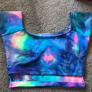 Tie dye rave top